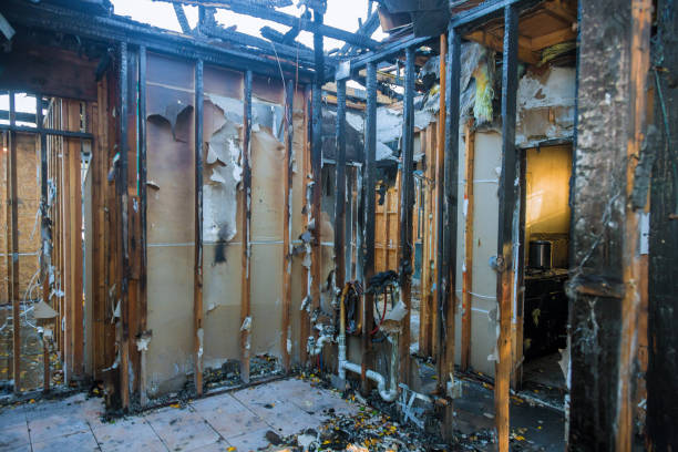 Professional Fire Damage Assessment technician working in Fort Plain, NY